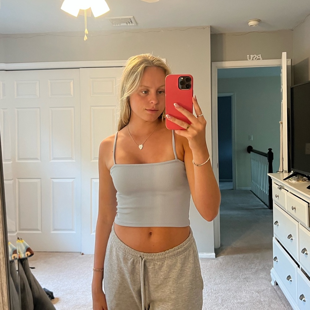 Brandy Melville blue tank top
